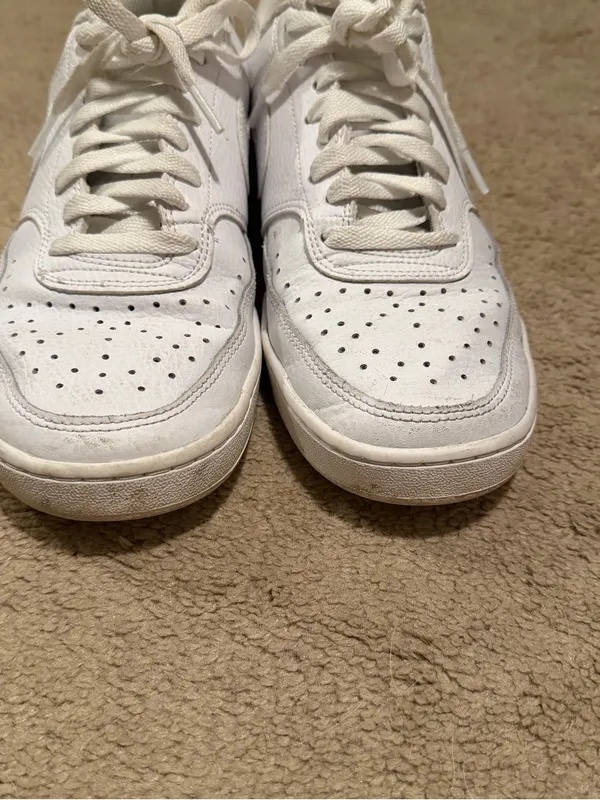 Nike White Low-Top Sneakers - Image 6