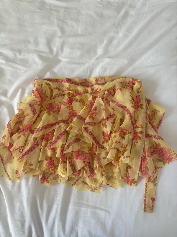 Free People Ruffle Skort - Image 2