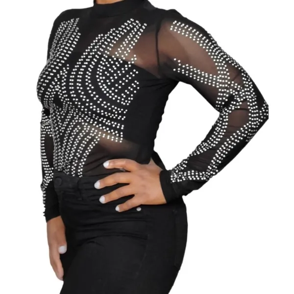 Iris Sheer rave bodysuit - Image 10