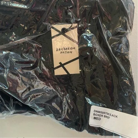 Daydream Nation Boxer Briefs in Black - Image 2