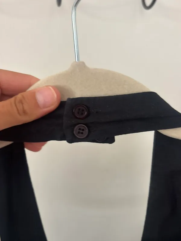 Black Dress V Neck Halter - Image 9