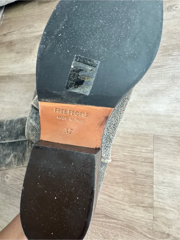 Free People Pepper Pull-On Boots Desert Sz 37 - Image 9
