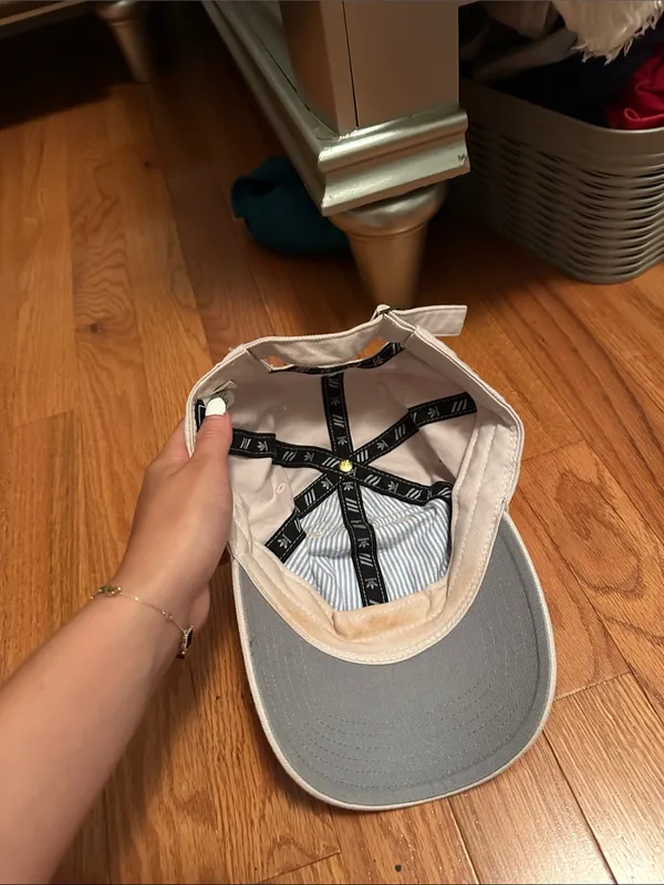 adidas Trefoil Cap in Beige - Image 3