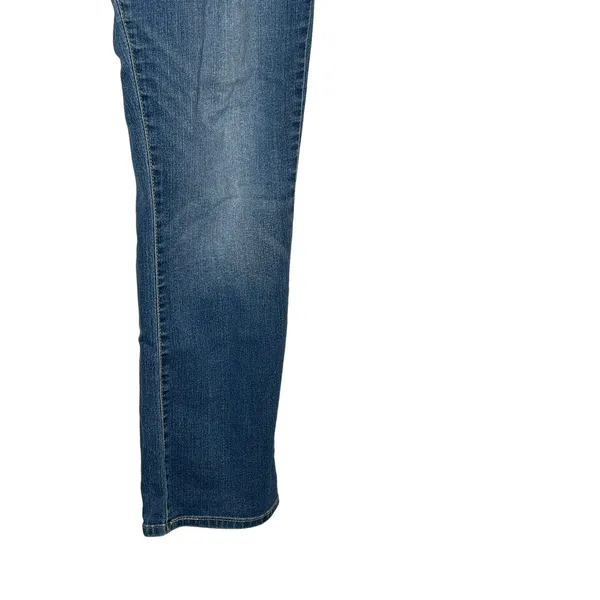 Levis Strauss Women's‎ Jeans Mid-Rise Stretch Modern Straight Leg Denim Blue 33 - Image 2