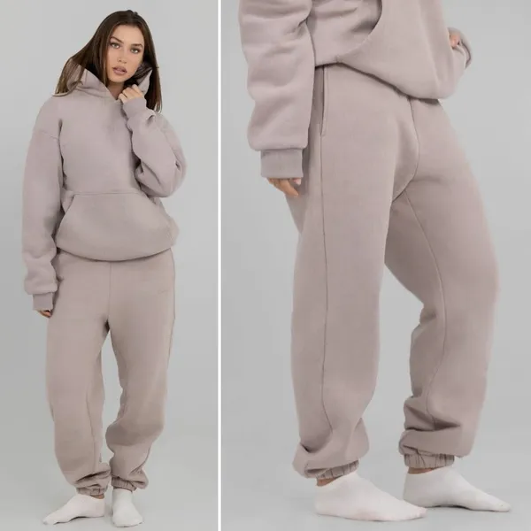 COMFRT Signature Sweatpants in Bark Size M - Image 2