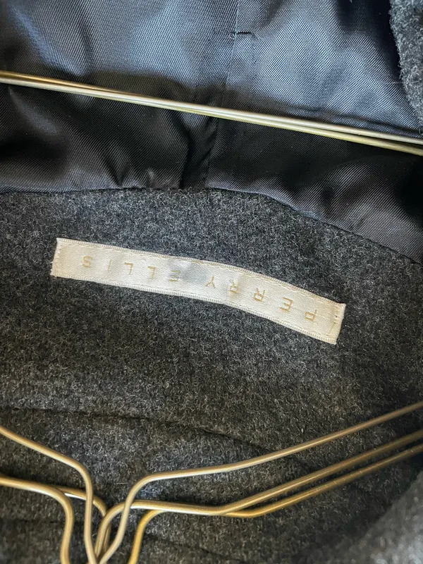 Perry Ellis Wool Coat - Image 6
