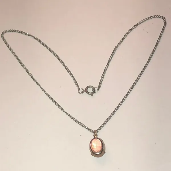 Vintage Elegant Rainbow Pink Boho Pendant Necklace - Image 5