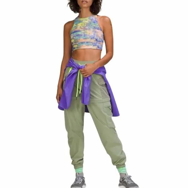 Lululemon Energy High-Neck Longline Tough Bra Altered Nature Multi - Image 5