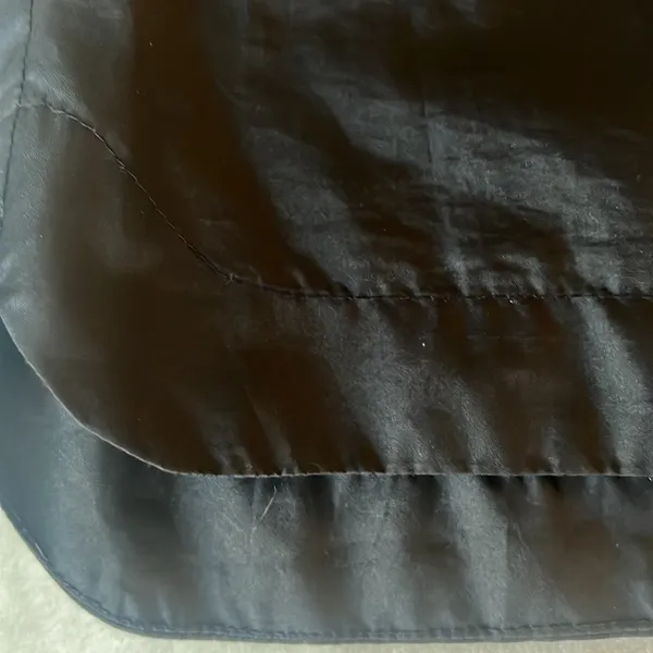 DKNY Vintage black nylon windbreaker zip up jacket - Image 2