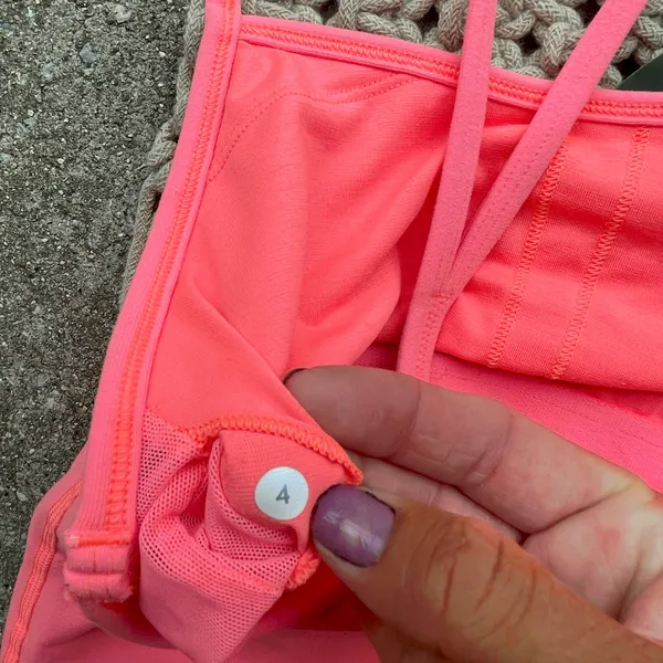 Lululemon Pink Power Y Tank Top Size 4 - Image 6