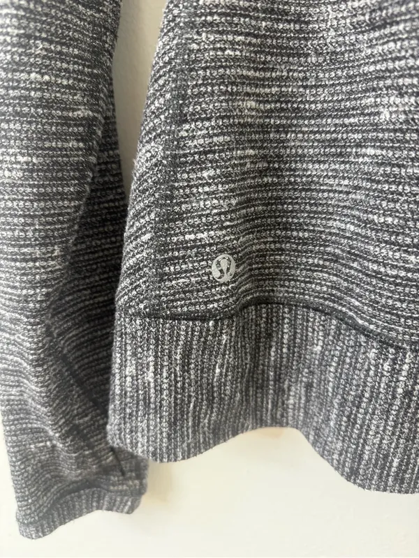 {10} Lululemon Race Your Pace Long Sleeve Coco Pique Black - Image 5