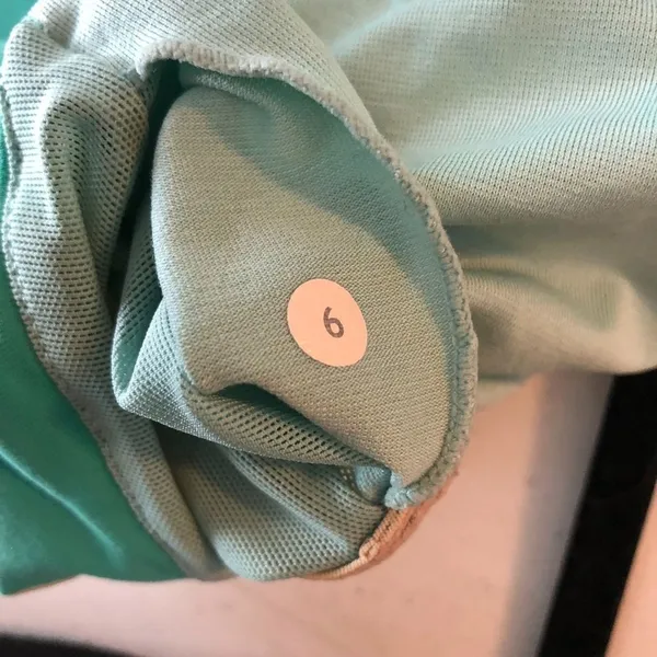 Lululemon Dance Strap Tank Crossover Aqua Blue 6 - Image 3