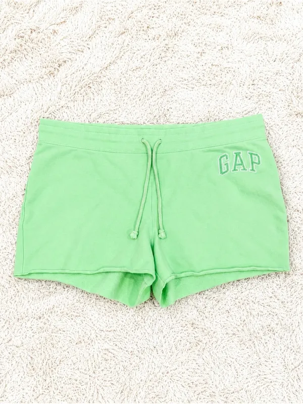 GAP Light Green Drawstring Athletic Shorts - Image 2
