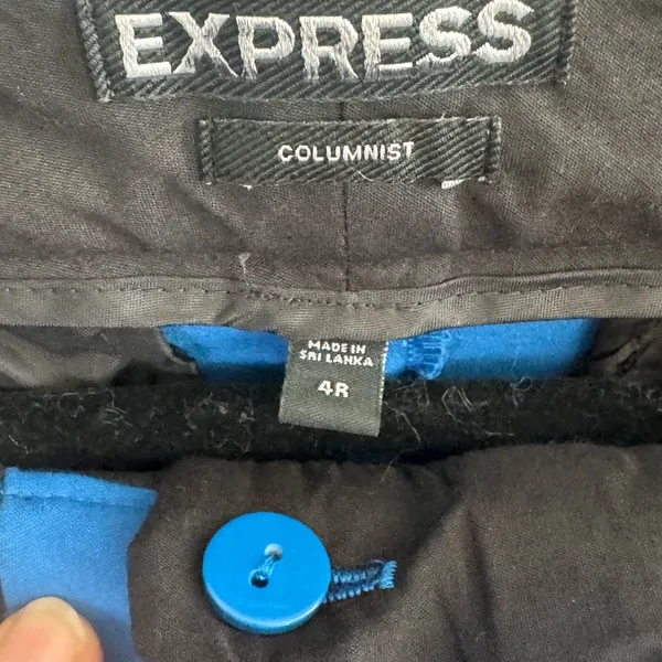 Express Blue and Black Trousers - Image 4
