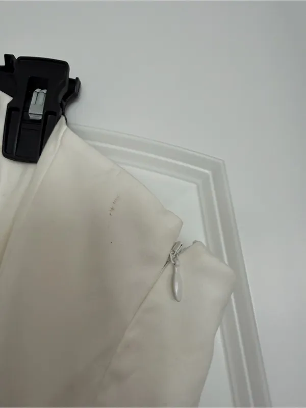 Reformation Ashlyn Strapless Pleated Top - Image 3