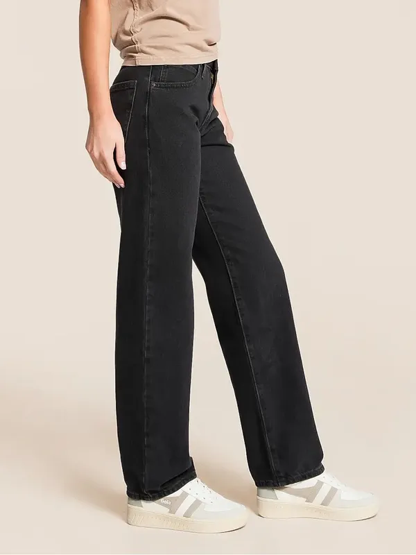 Levi's 94' Baggy Jeans Womens 31x31 Black Mid Rise Loose Straight Leg - Image 3