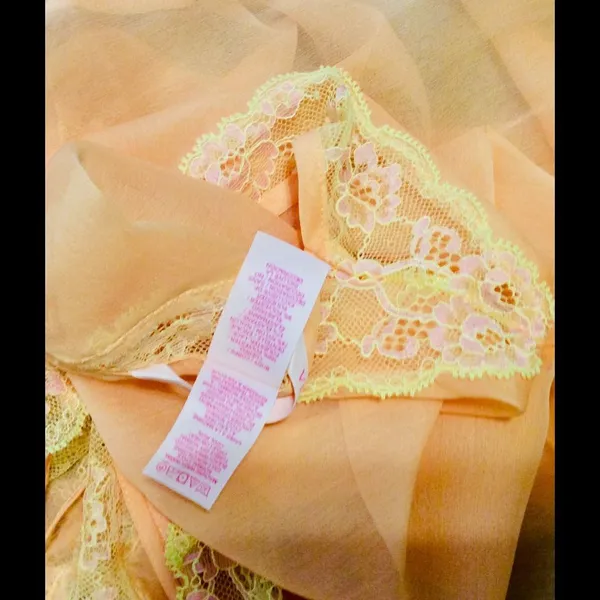 Victoria’s Secret Peach Pink Chemise Sz SP NWOT - Image 5