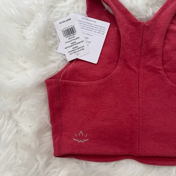 Beyond Yoga Spacedye Refocus Bra Faded Rose Heather Size XS - Image 7