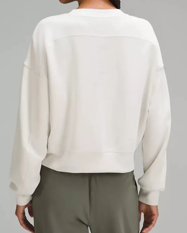 Lululemon Perfectly Oversized Cropped Crew - Image 3