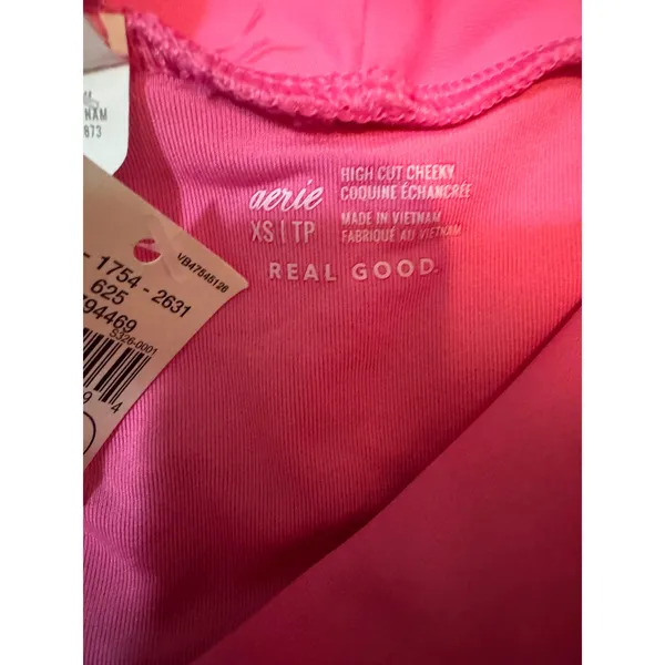Aerie‎ Pink Halter High Waisted Bikini Set XS NWT Two Piece Swimsuit - Image 8