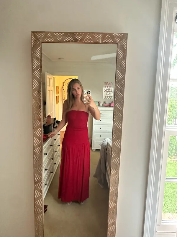Red Beginning Boutique Dress - Image 2