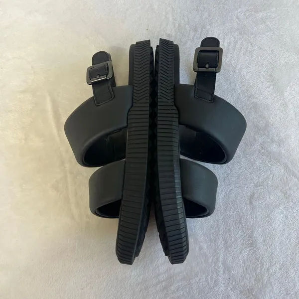 Sorel Black Ona Slingback Sandals 7.5 Women - Image 6
