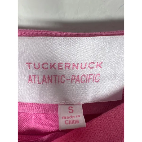 Tuckernuck Atlantic-Pacific penny pink crop kick flare pant Womens S Barbiecore - Image 7