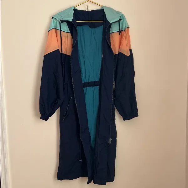 Free People Color Block Windbreaker Jacket - Image 11