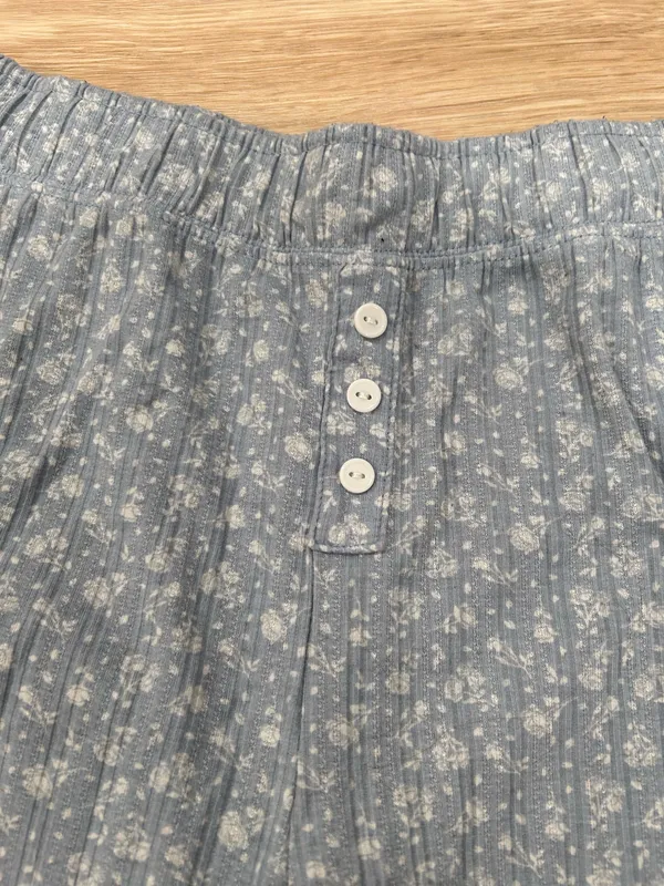 Floral pants Gray Size M - Image 2