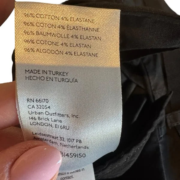Maeve x Anthropologie - Black Wide-Leg Dress Pants Sz 10 - Image 8