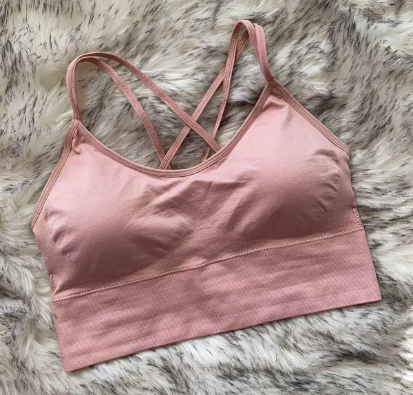 Medium Support Padded Strappy Sportsbra - Image 3