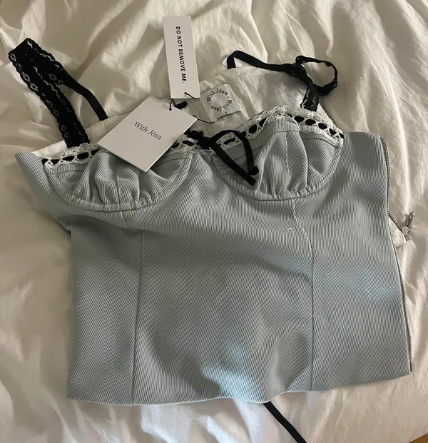 With Jean Blue Top - Image 4