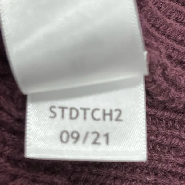 Aeropostale Burgundy knit hooded open cardigan xl sweater w/pockets - Image 7