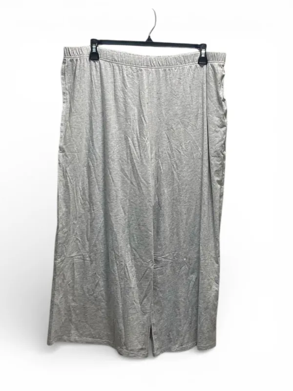 Boutique 2 Piece Lounge/Pajama Set Gray Size XXL NWT Neutral Athleisure Casual - Image 13