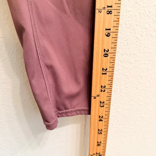 Vuori Stride Leggings VW429 Marsala Red‎ Womens Size S Yoga Athletic Pockets - Image 13