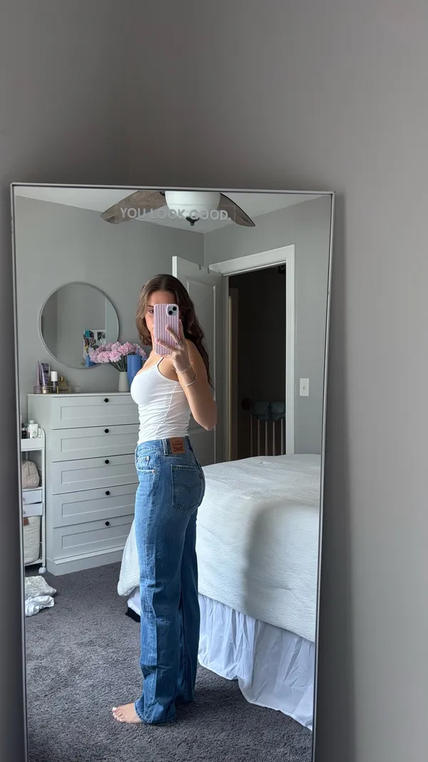 Levi’s Low Pro Straight Jeans - Image 3