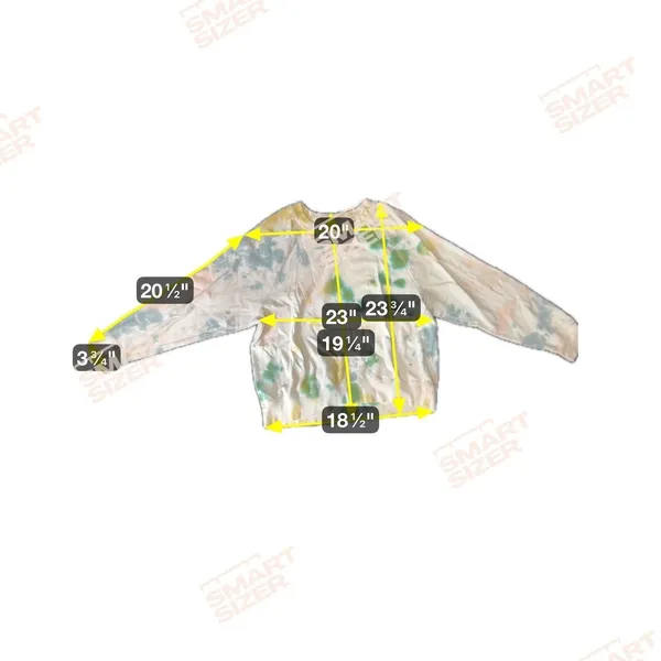 Old Navy Sweatshirt Women Large Multi Excellent Tie Dye Crewneck Pullover‎ - Image 4