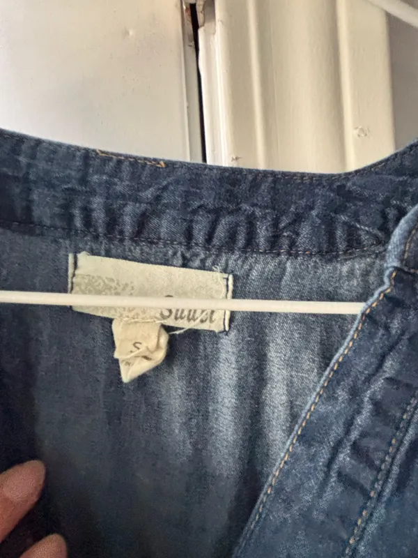 Denim dress Blue - Image 3