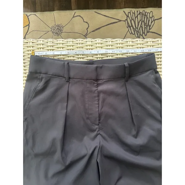 Lululemon Pleat Front High Rise Wide Leg Trouser size 14 gorpcore‎ minimalist - Image 6