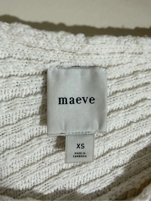 Anthropologie Maeve Ribbed Knit T-Shirt - Image 6