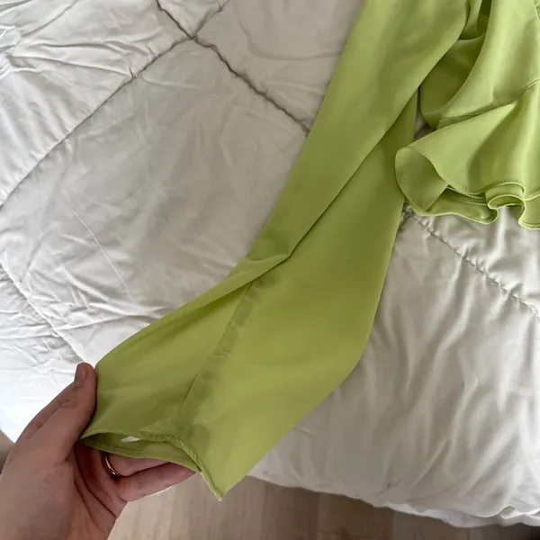 Tiger Mist Green Sheer Long Sleeve - Image 3