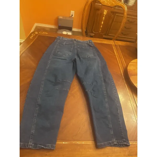 American Eagle Unbranded Barrel Jeans Womens Size L - Image 14
