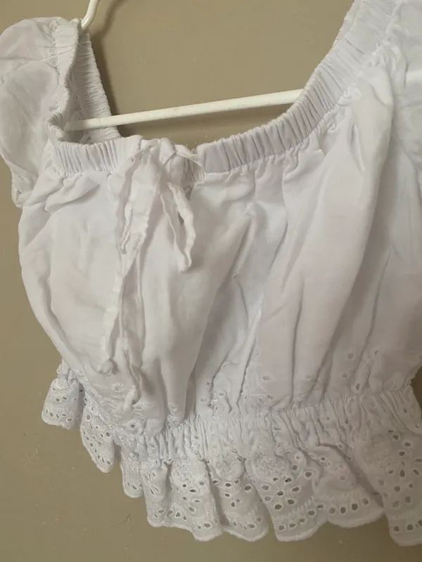 Vintage Bohemian Lace Top - Image 2