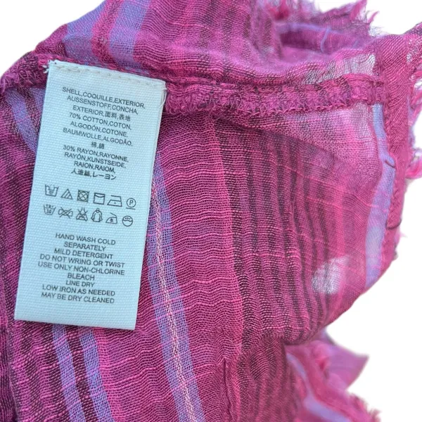 Free People Gianna Striped Tunic Dress Tasseled Pink‎ Size Small - Image 12