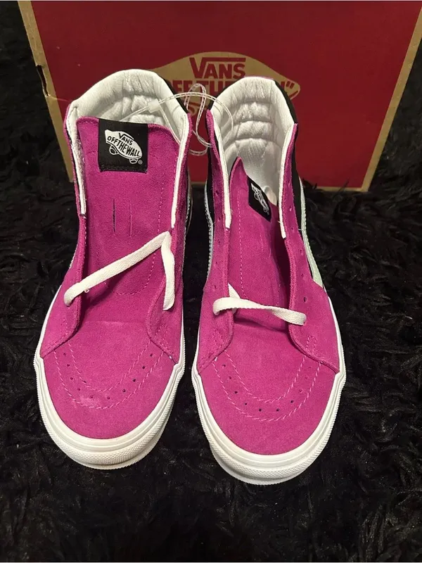 VANS sk8-hi top vintage sport suede lace up skater shoes sneakers women’s 9 new - Image 6