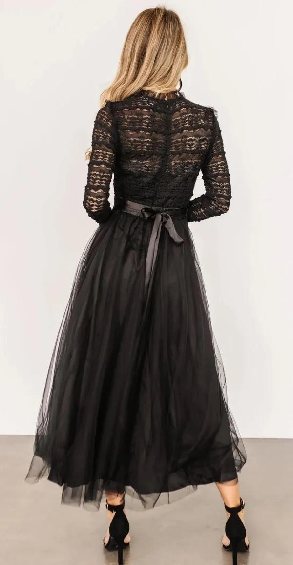 Baltic Born NWT  Black Tulle Dress - Image 3