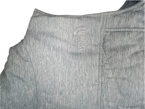 The North Face Light Blue Quilted Insulated Full Zip Up Winter Vest - Image 6