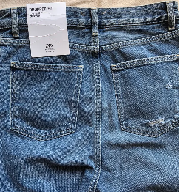 ZARA Dropped Fit Jeans - Image 4