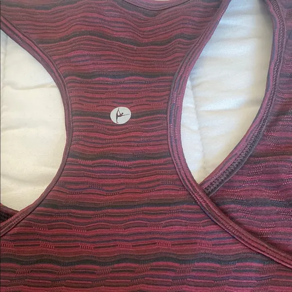 90 Degrees Women's exercise‎ Burgundy Tank Top XL - Image 5