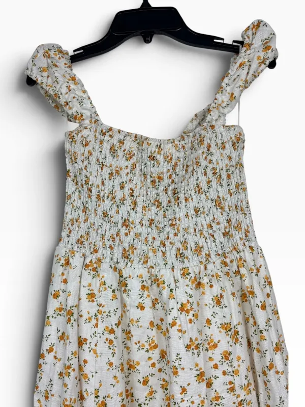 REFORMATION Linen Tavi Dress in floral Adagio Size S - $248. - Image 13